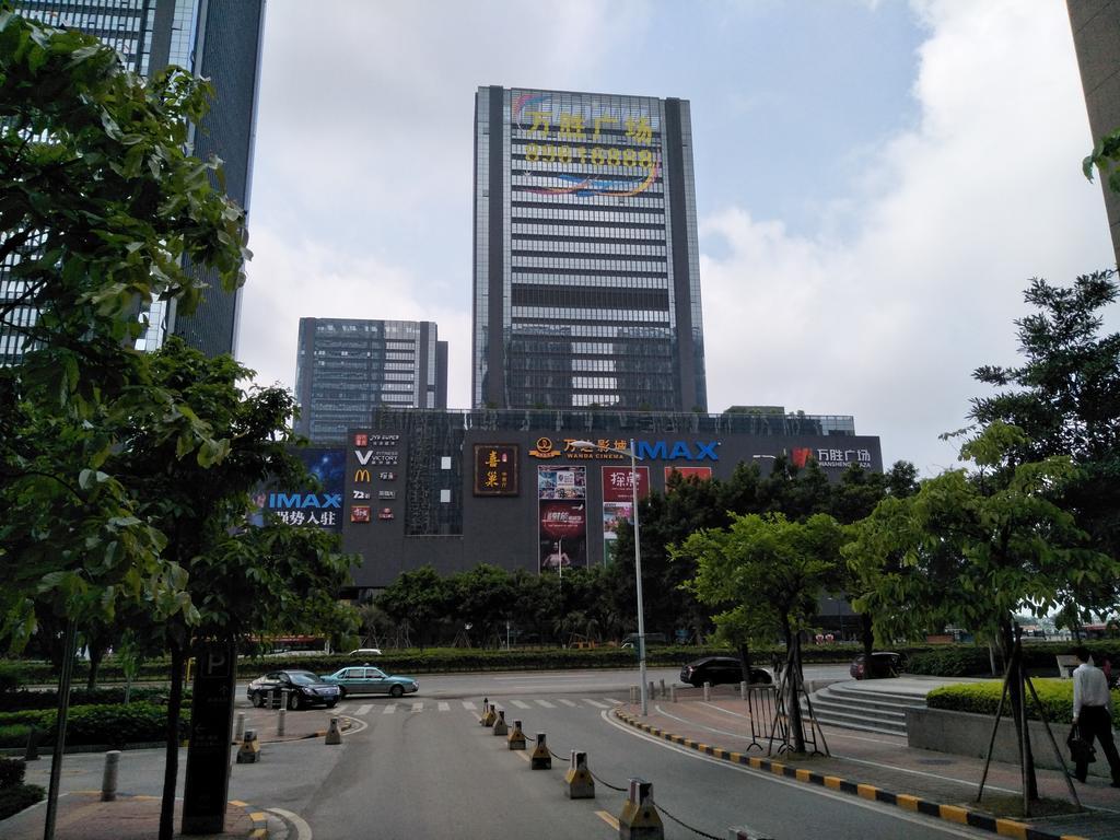 Pazhou Angda International Aparthotel Canton Fair Branch Exteriér fotografie