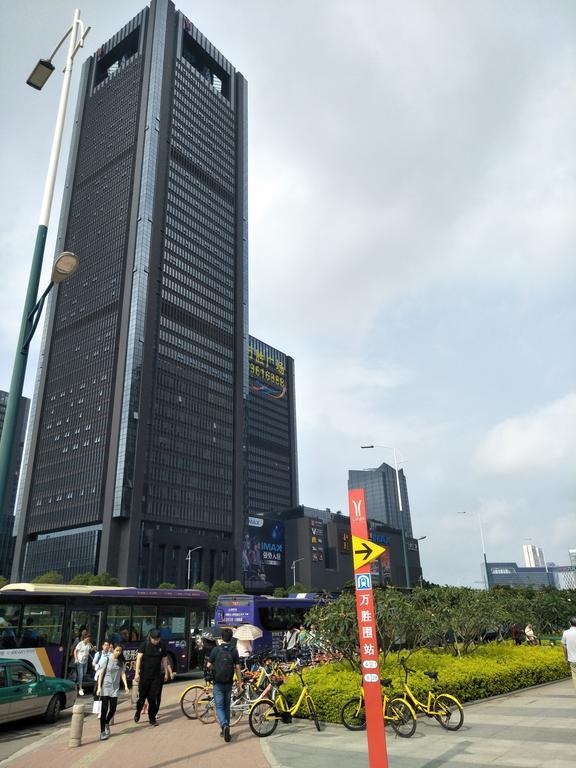 Pazhou Angda International Aparthotel Canton Fair Branch Exteriér fotografie